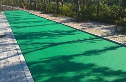 沥路力聚合物彩色防滑路面的价格如何