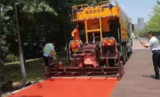 电商产业园道路高分子彩色手工微表处性能与质量如何 耐用性怎么样