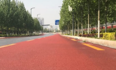 彩色陶瓷颗粒防滑路面的施工，遇到复杂的地形，施工工艺有什么不同？