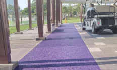 学校操场周边步道铺设冷拌沥青施工周期需要多久时间 施工难度有哪些