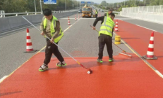 公交车道MMA彩色路面性能与质量如何