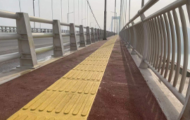 聚合物现浇金刚盲道是什么?施工流程是什么?维护成本高吗?